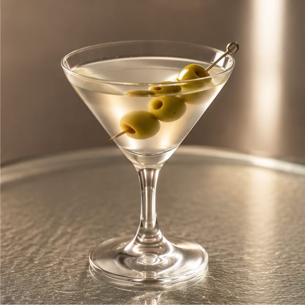 Dirty Gin Martini