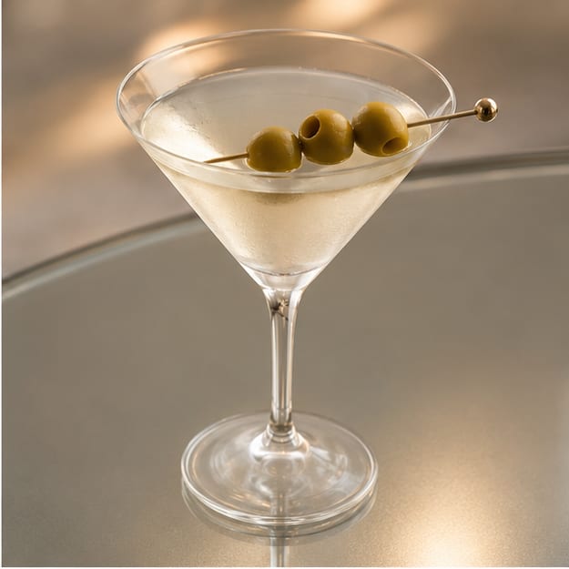 Dirty Vodka Martini