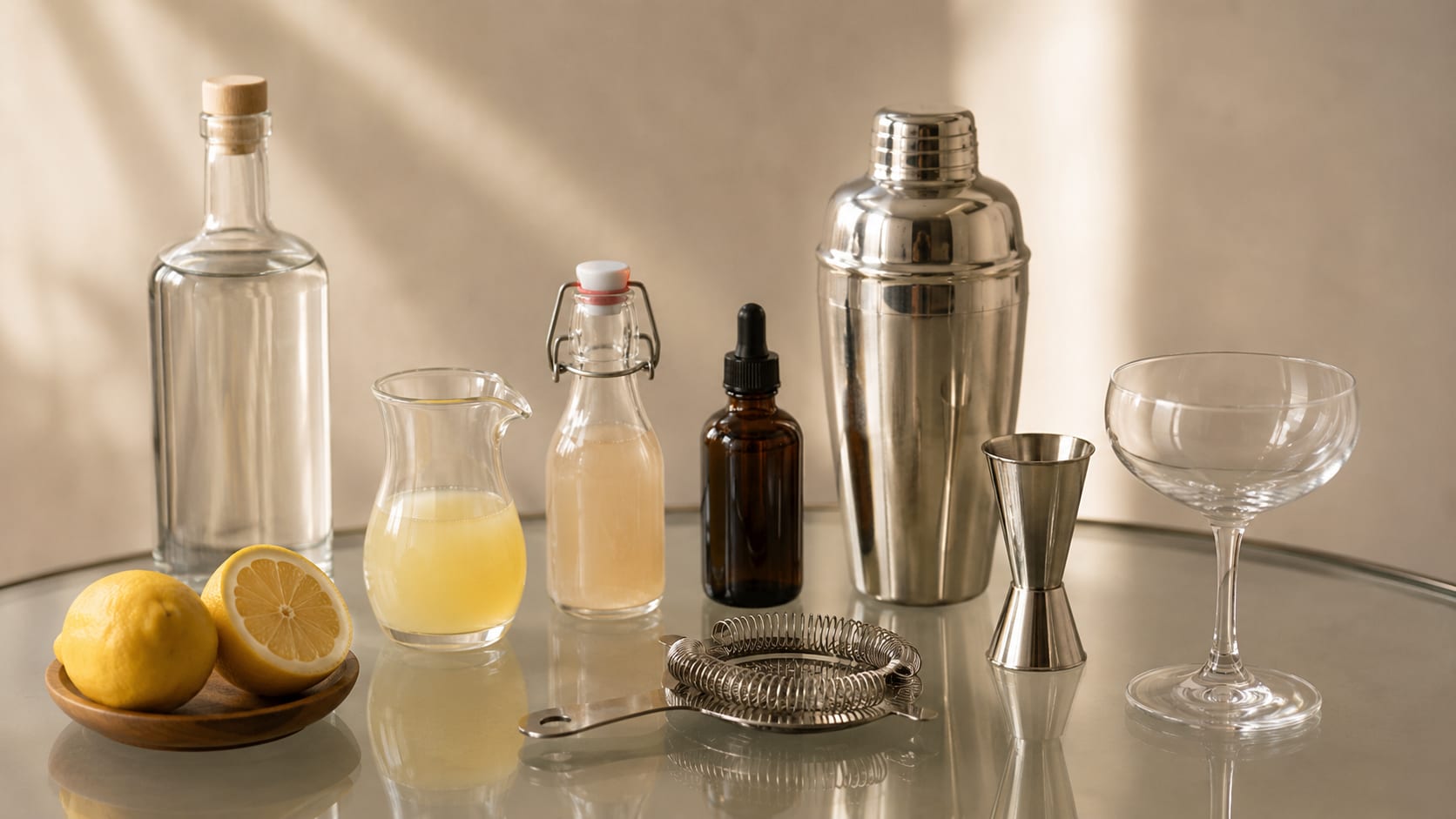 Ingredients and tools to make Army and Navy