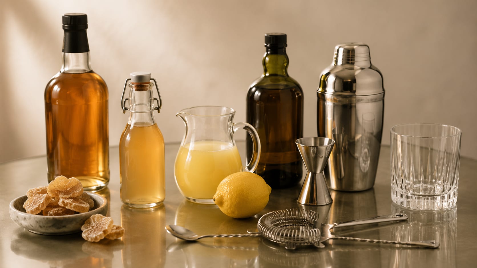 Ingredients and tools to make Penicillin