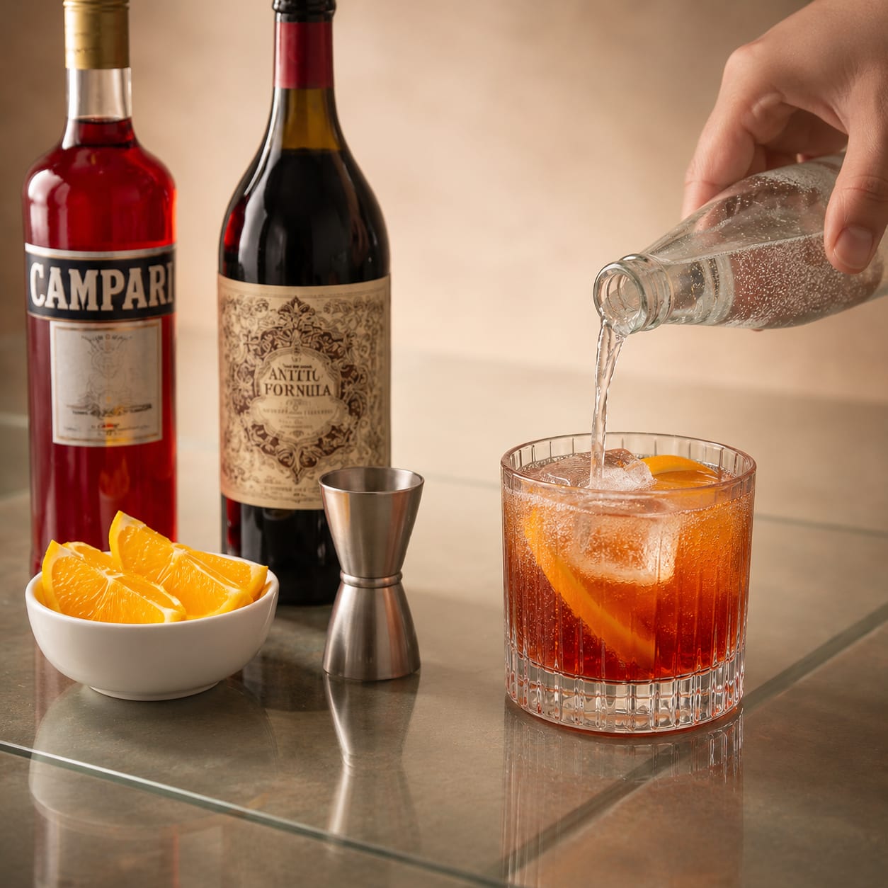 Step 3 — how to make Americano