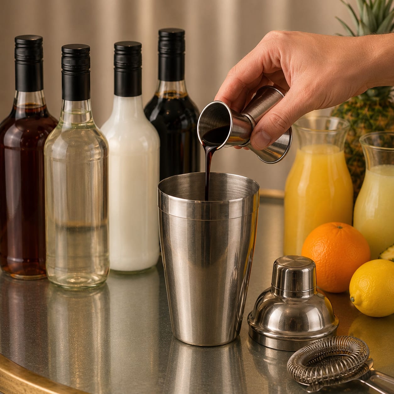 Step 1 — how to make Bahama Mama