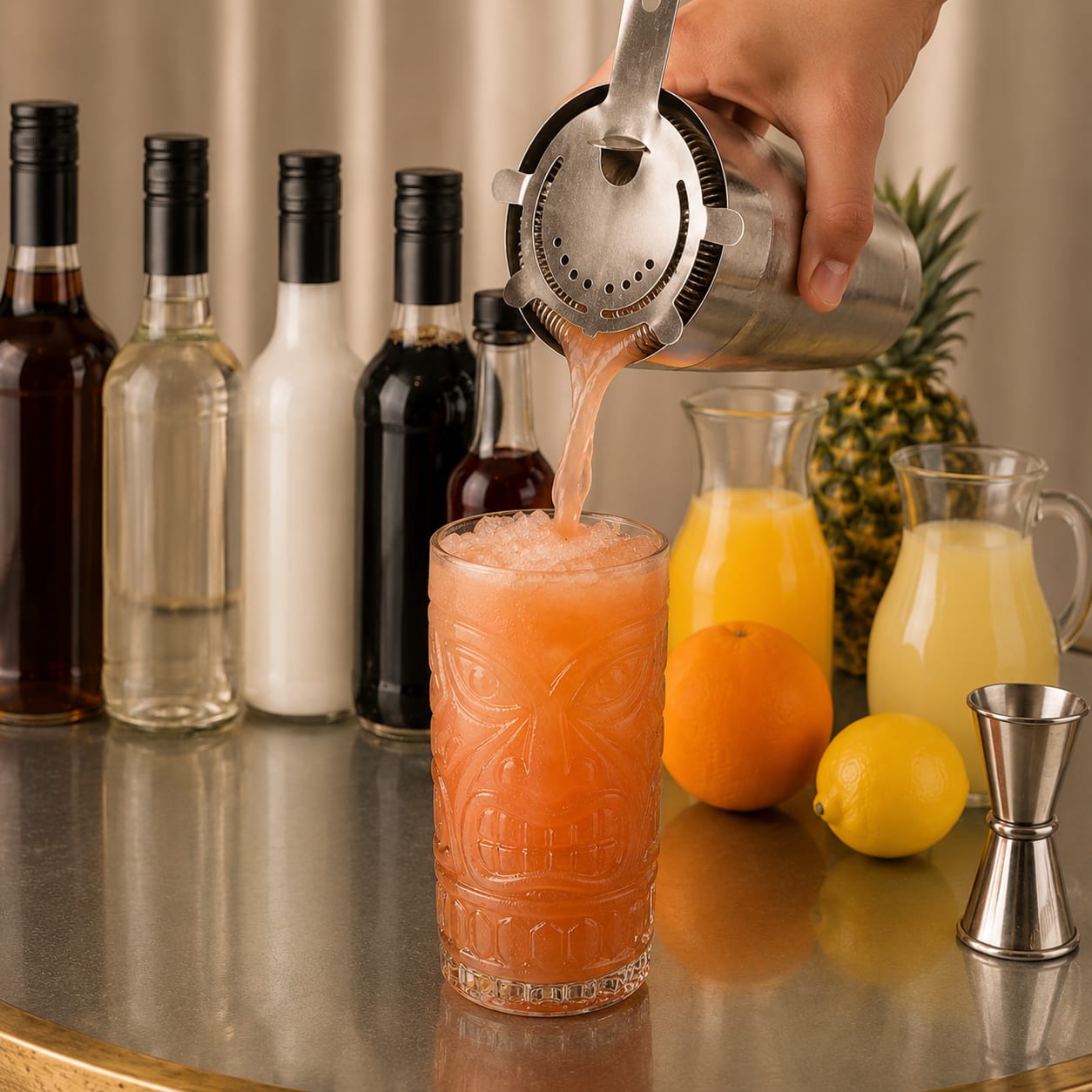 Step 4 — how to make Bahama Mama