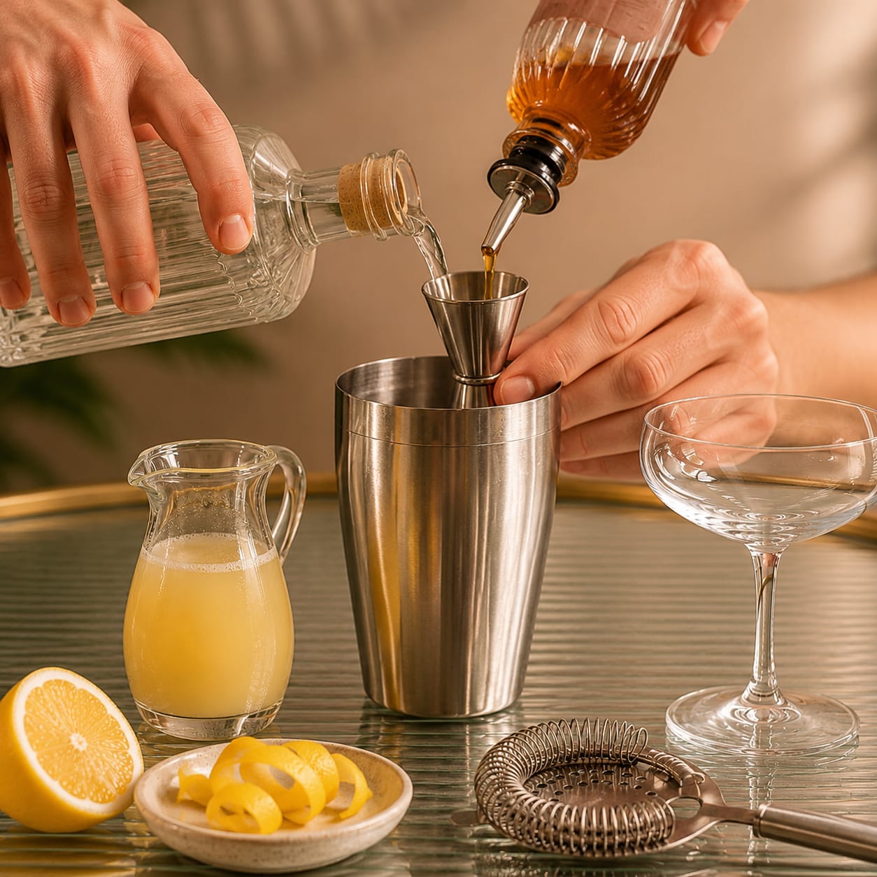 Step 1 — how to make Bee's Knees