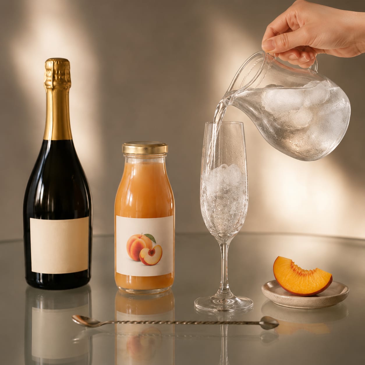 Step 1 — how to make Bellini