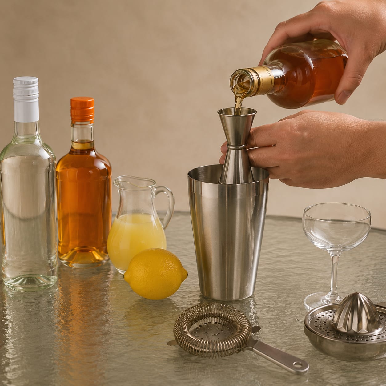 Step 1 — how to make Between the Sheets