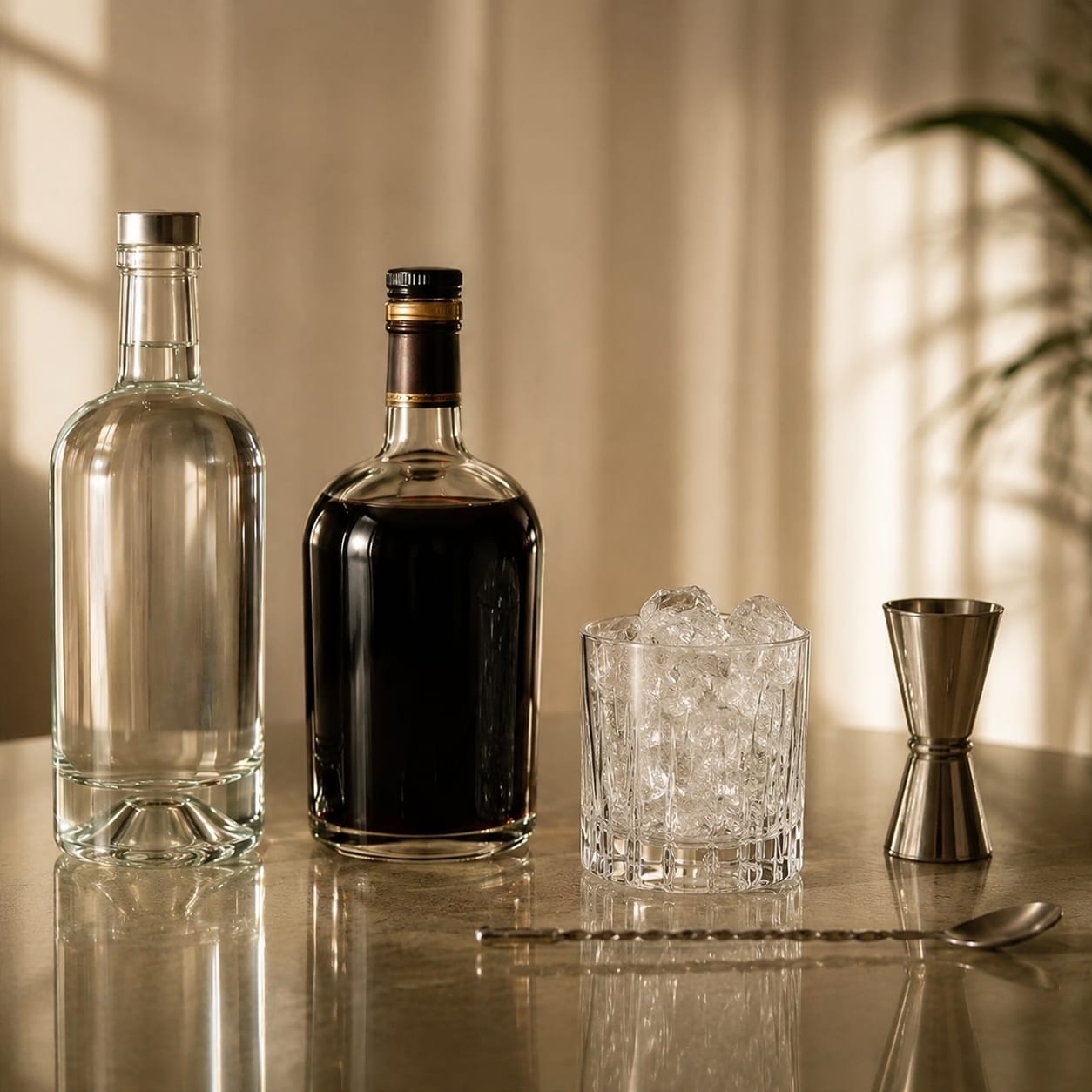 Step 1 — how to make Black Russian