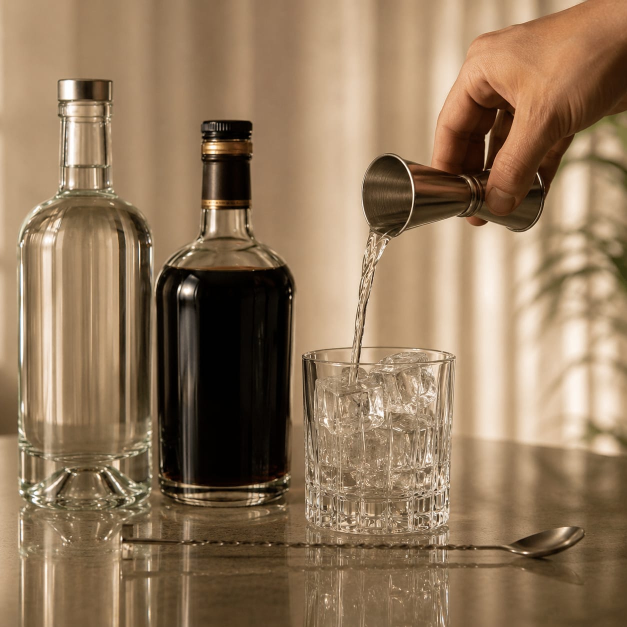 Step 2 — how to make Black Russian