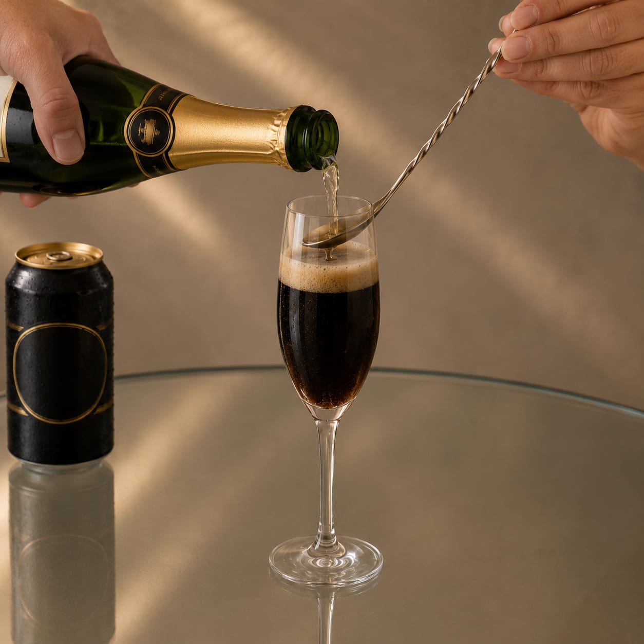 Step 2 — how to make Black Velvet