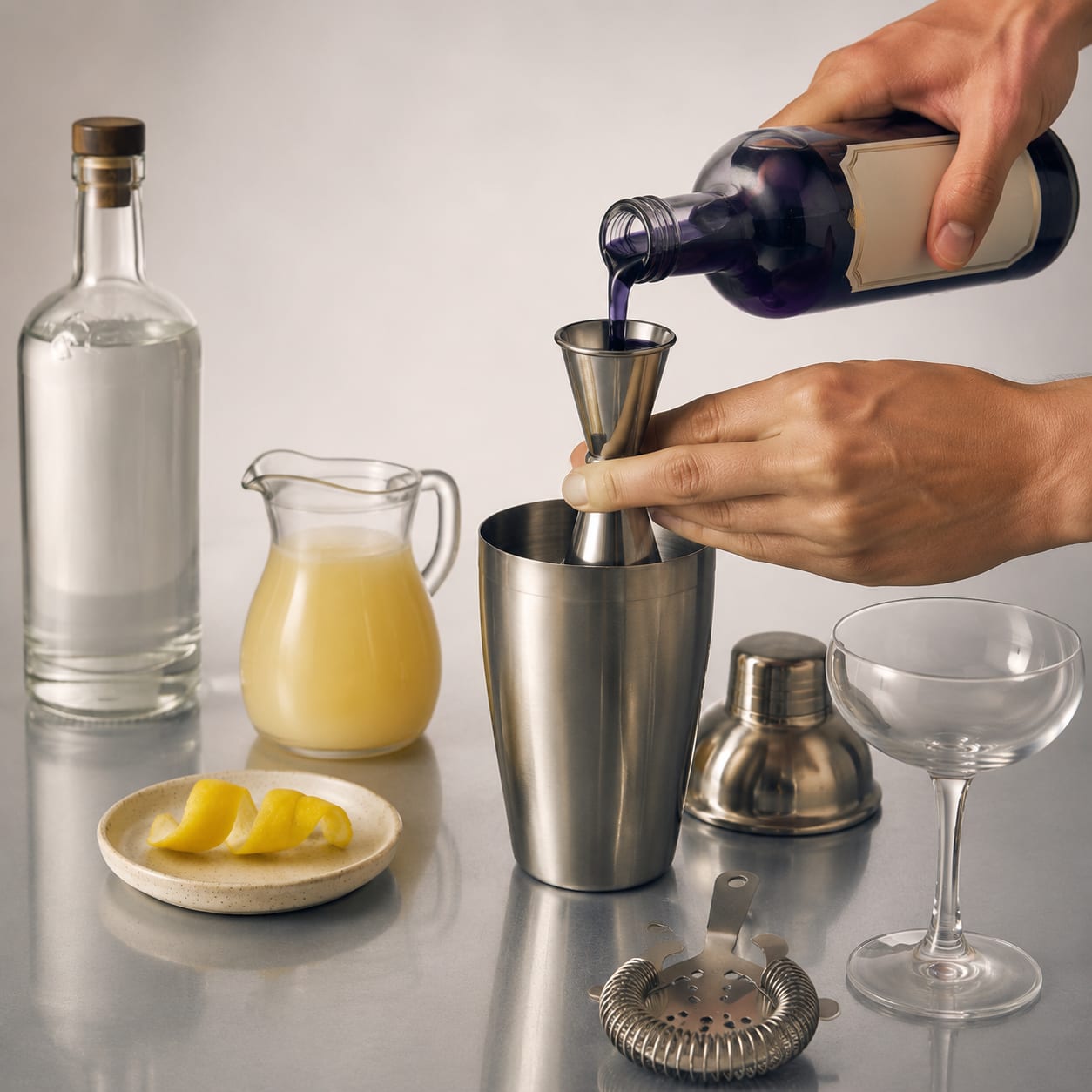 Step 1 — how to make Blue Moon