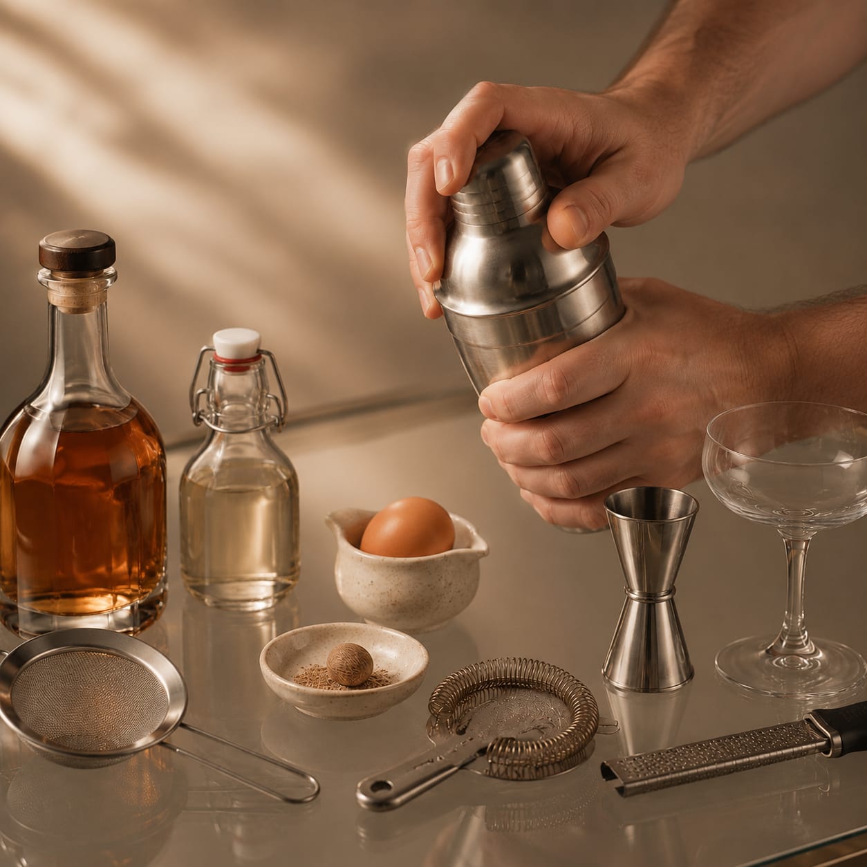 Step 2 — how to make Brandy Flip