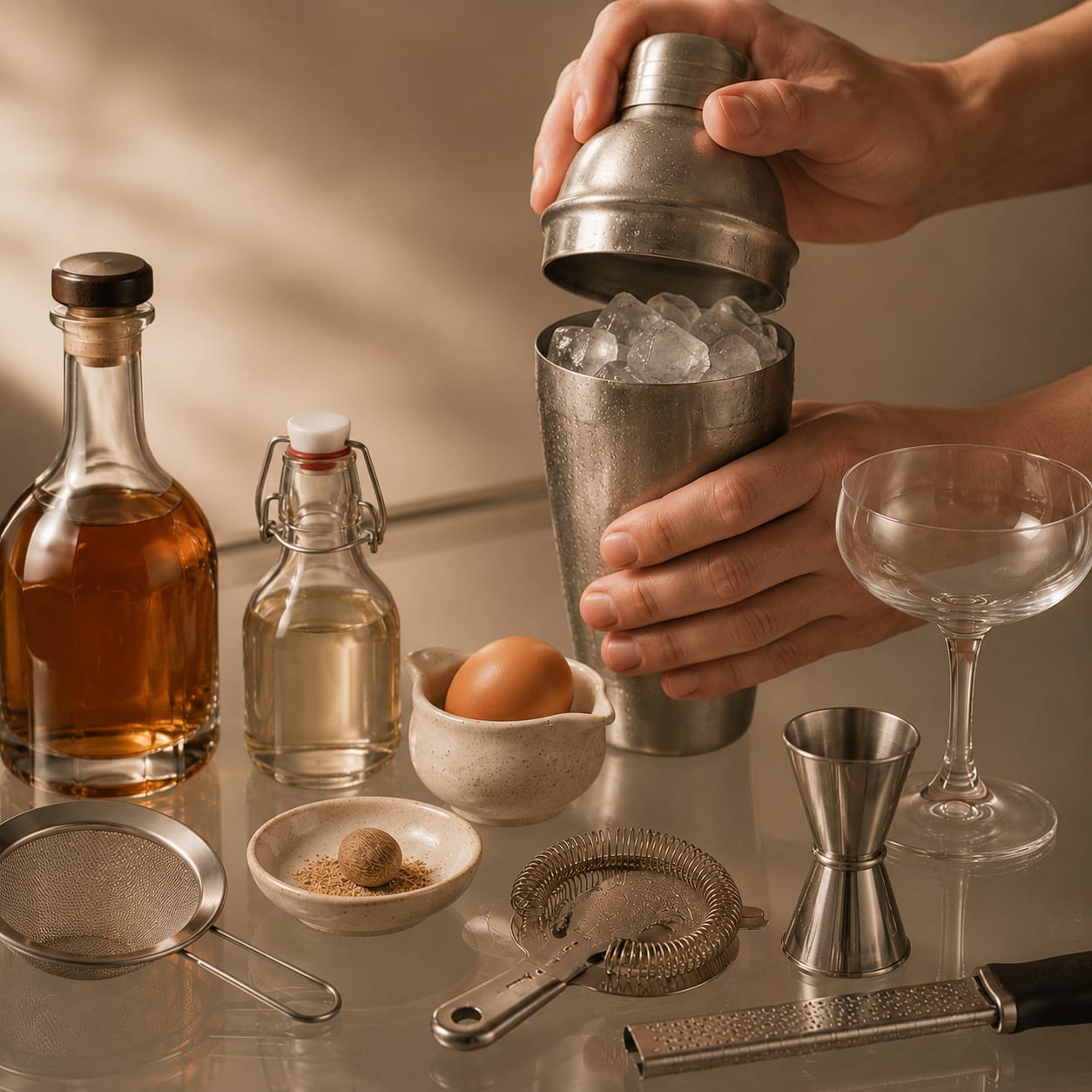 Step 3 — how to make Brandy Flip