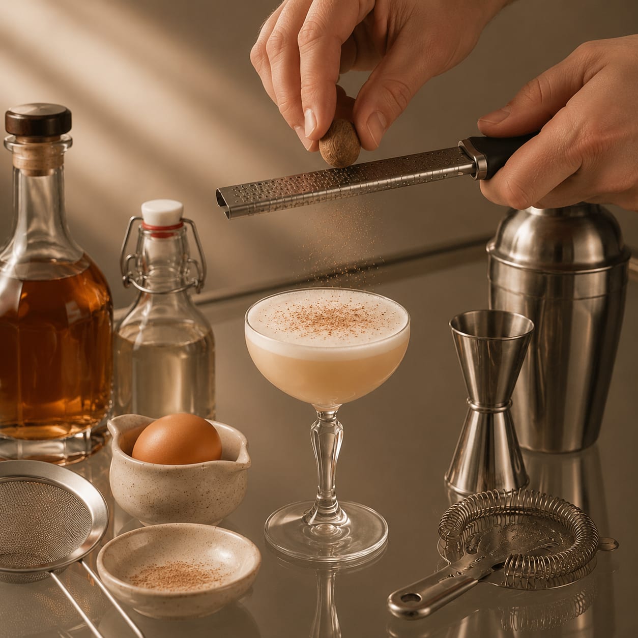Step 5 — how to make Brandy Flip