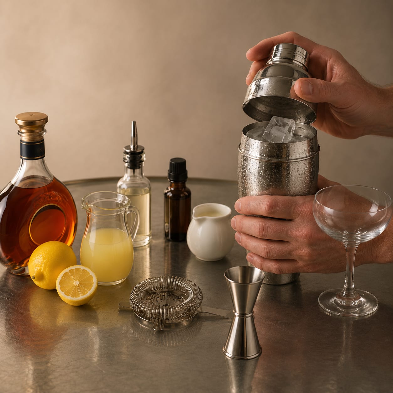 Step 3 — how to make Brandy Sour