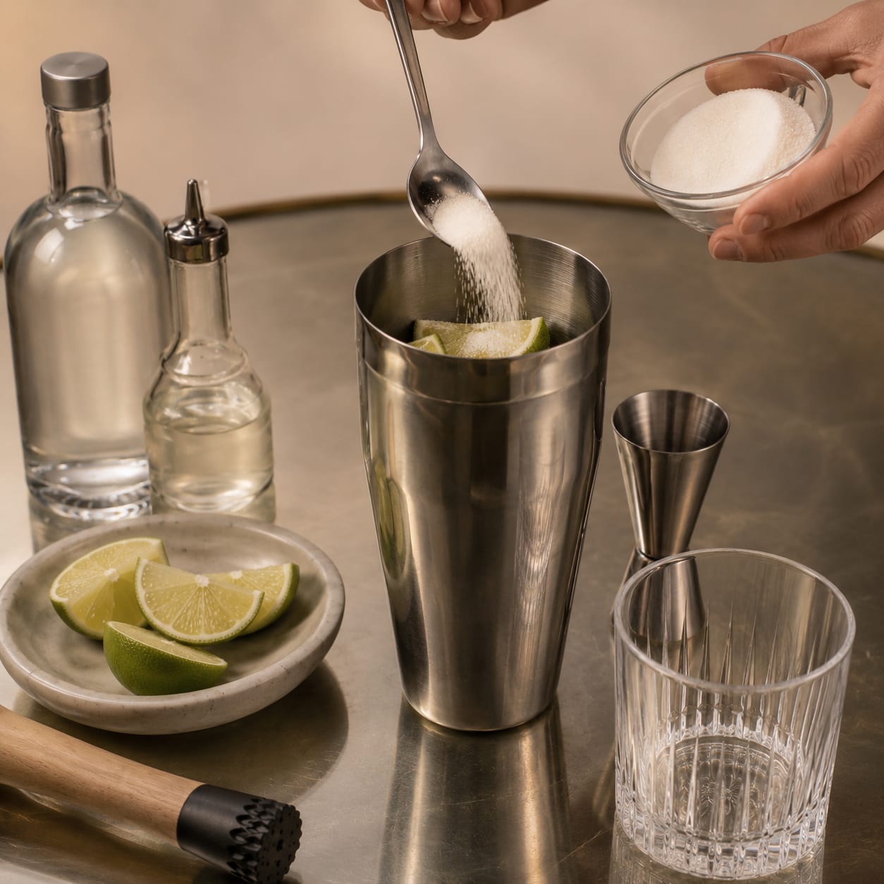 Step 1 — how to make Caipiroska