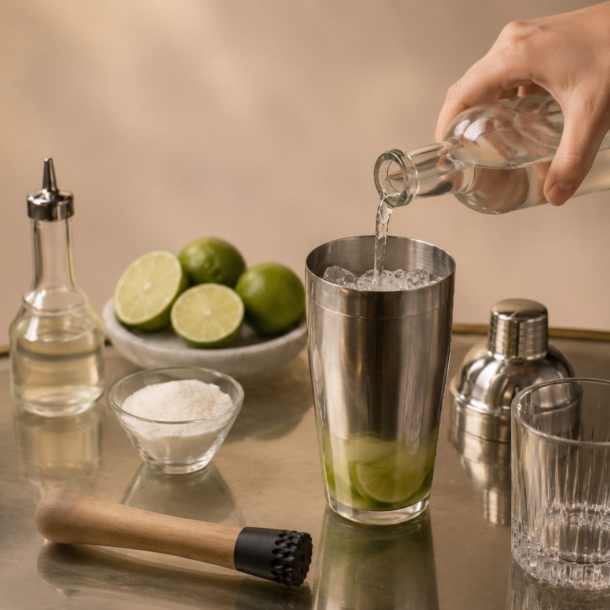 Step 3 — how to make Caipiroska