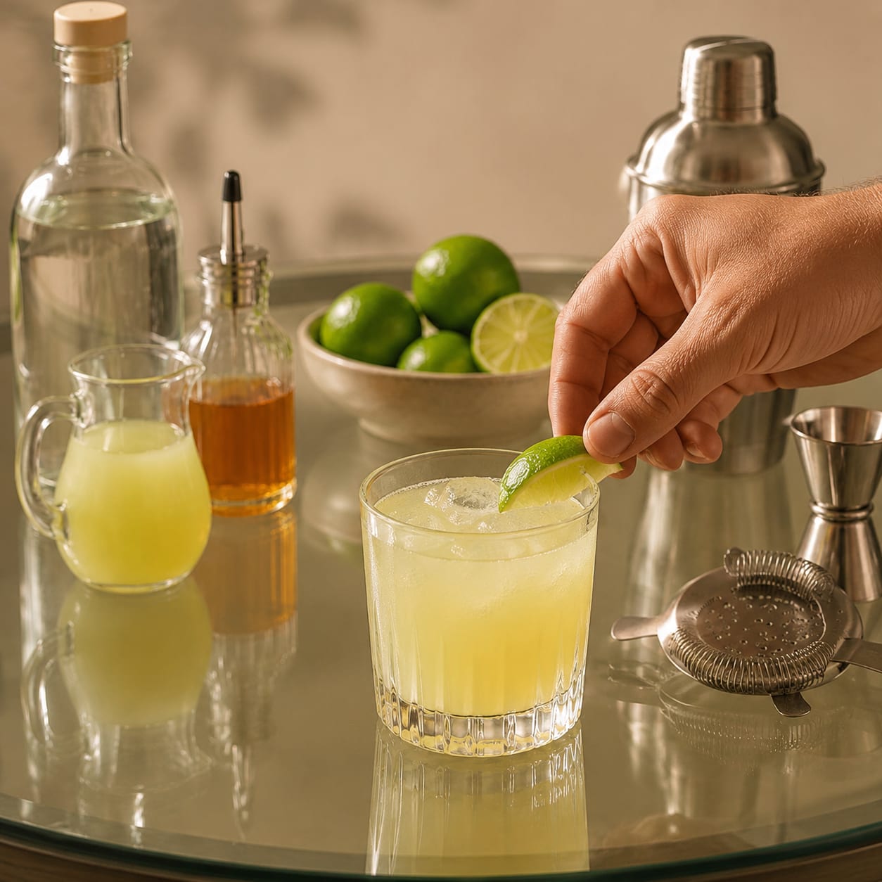 Step 4 — how to make Canchanchara