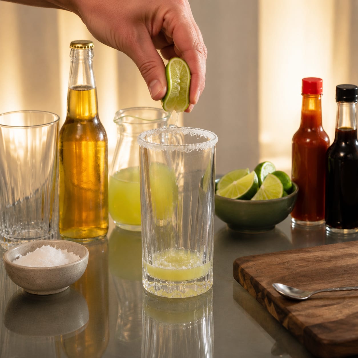 Step 2 — how to make Chelada