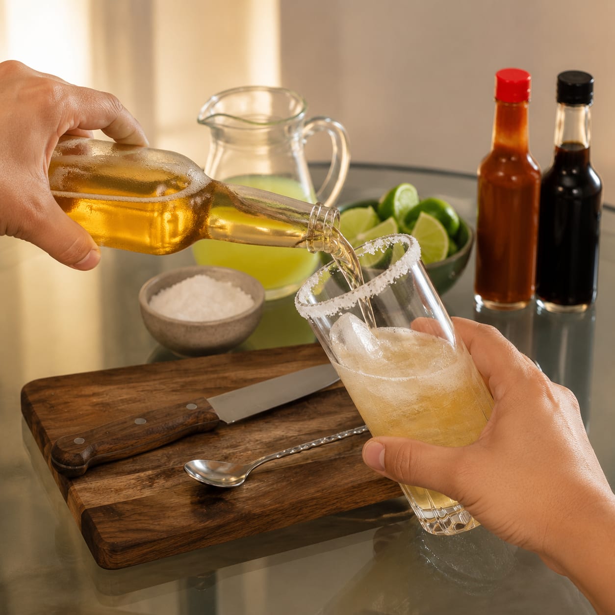 Step 3 — how to make Chelada