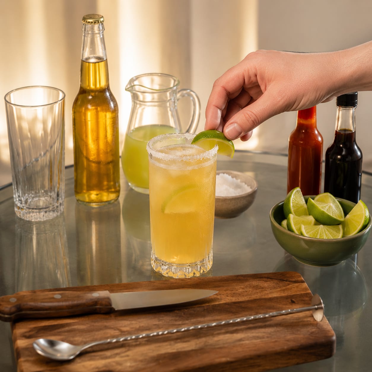 Step 5 — how to make Chelada