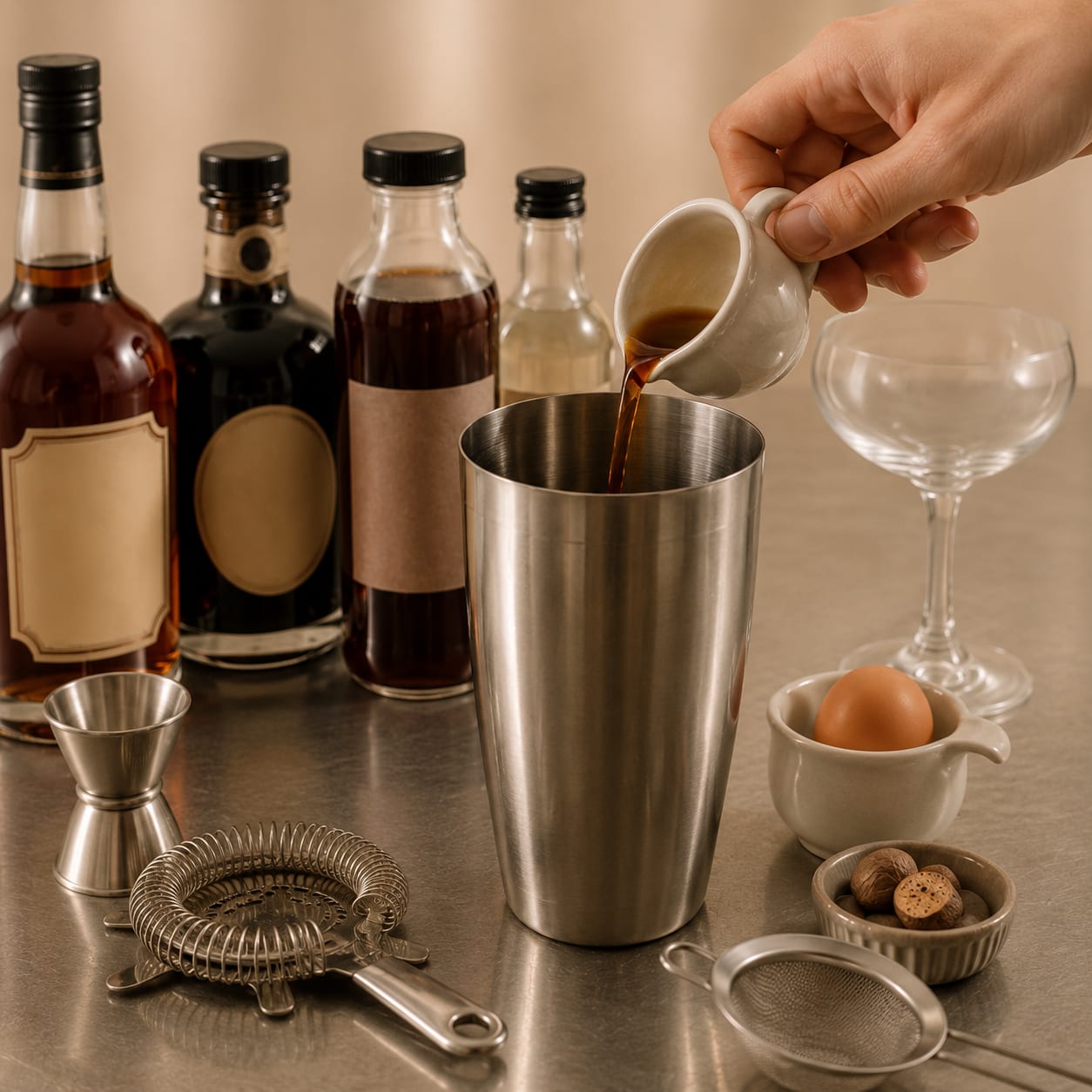 Step 1 — how to make Coffee Flip