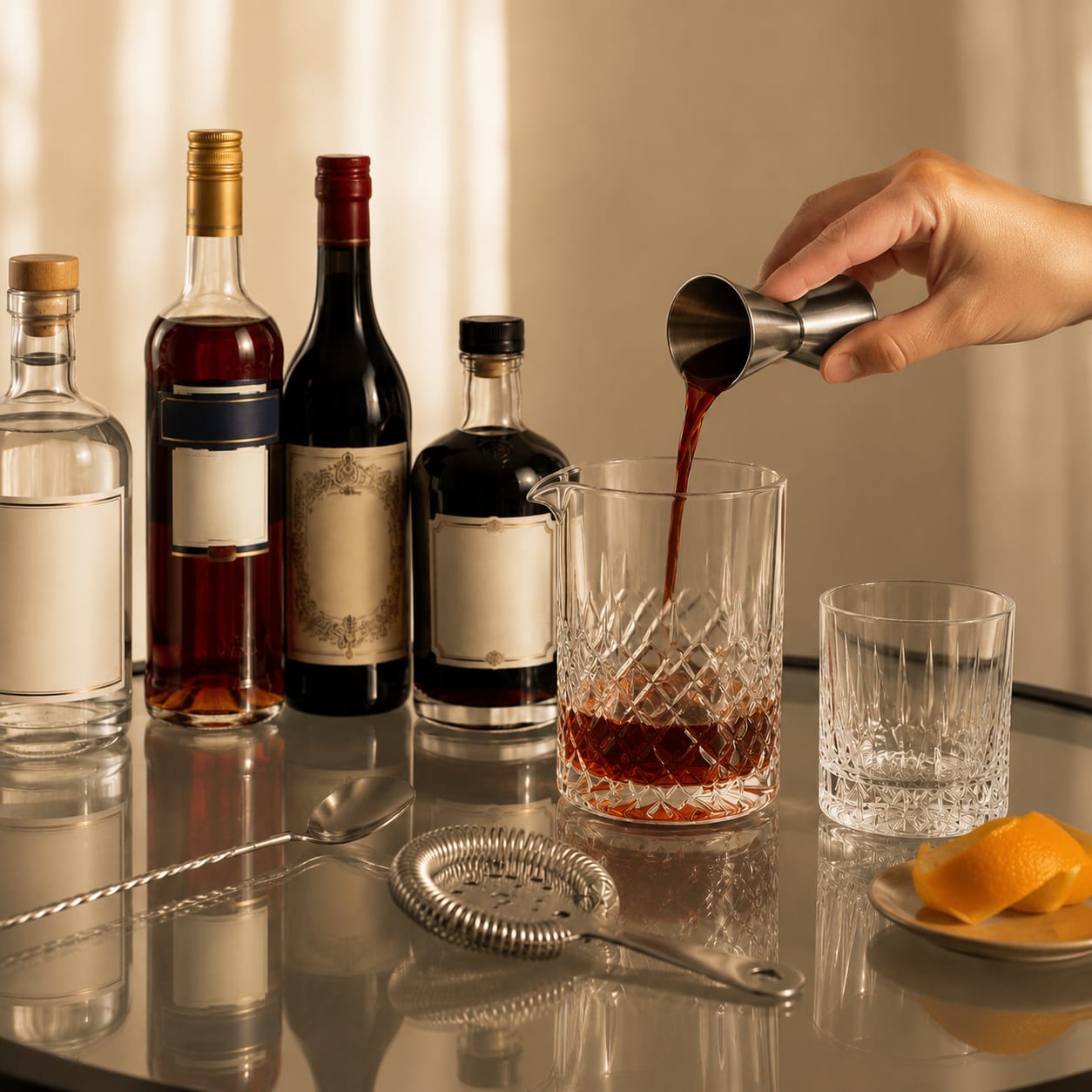 Step 1 — how to make Coffee Negroni