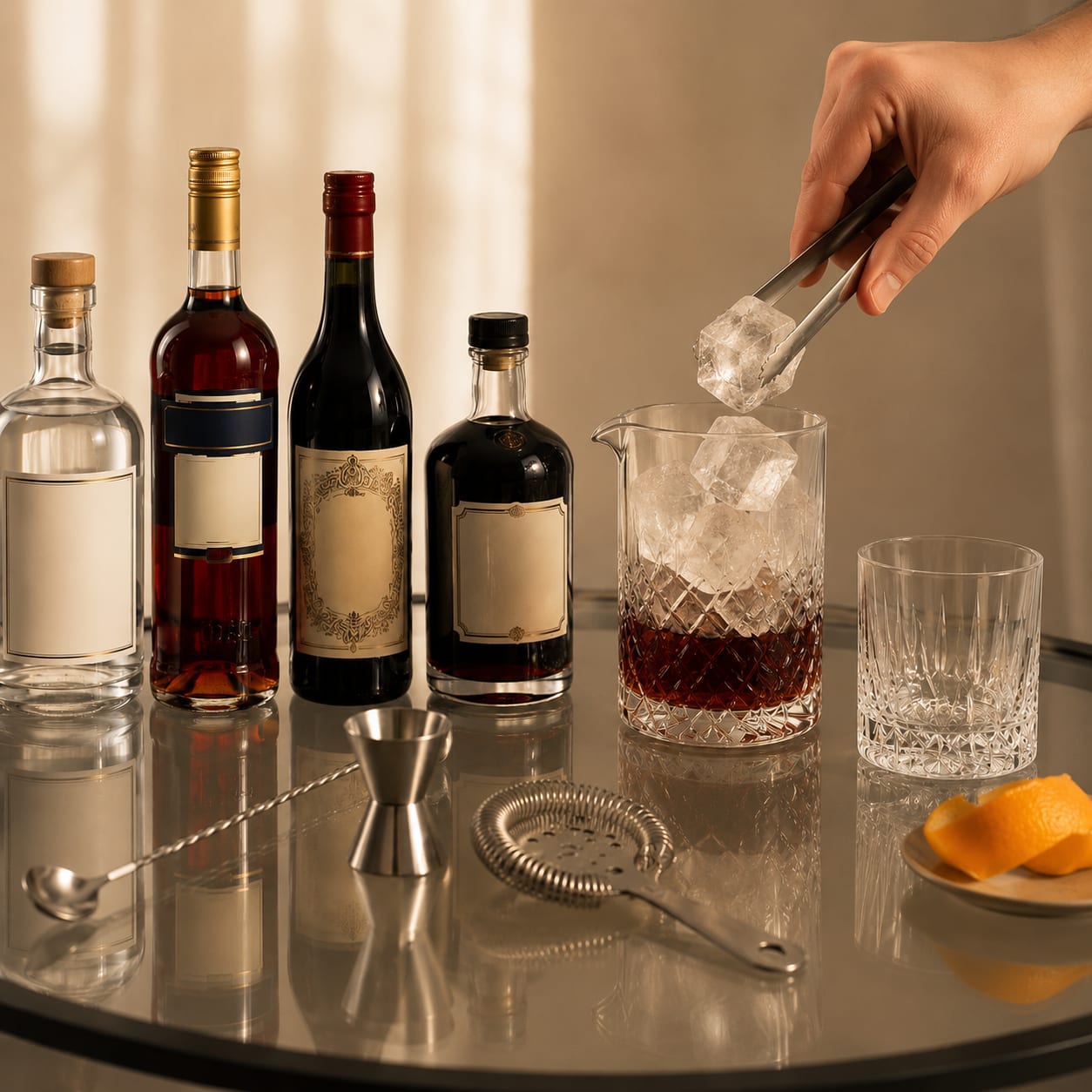 Step 2 — how to make Coffee Negroni