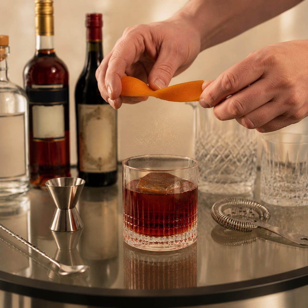 Step 6 — how to make Coffee Negroni