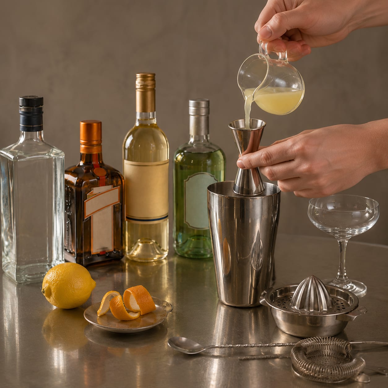 Step 2 — how to make Corpse Reviver No. 2