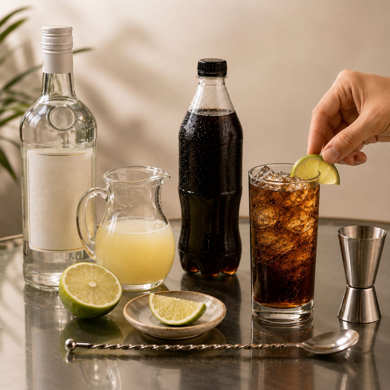 Step 3 — how to make Cuba Libre