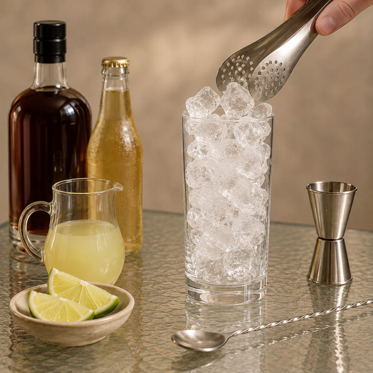 Step 1 — how to make Dark and Stormy