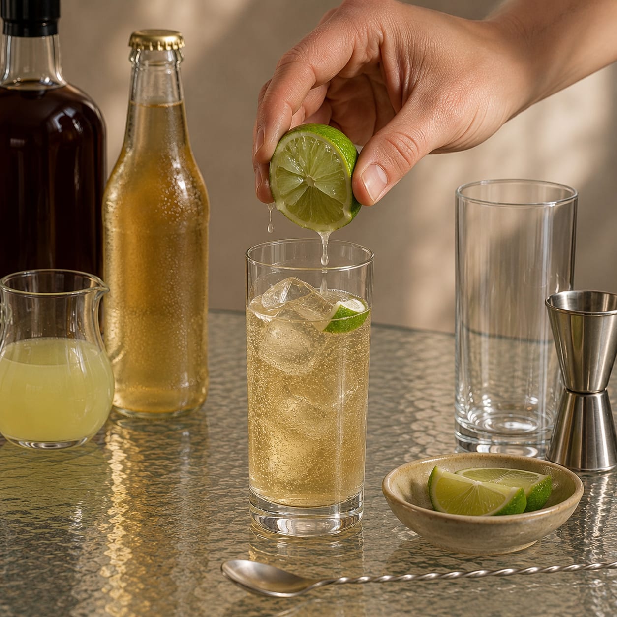 Step 3 — how to make Dark and Stormy