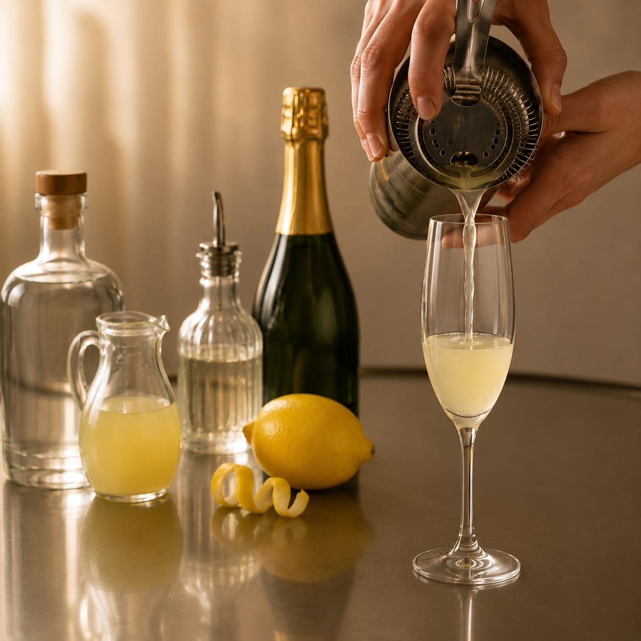 Step 3 — how to make French 75