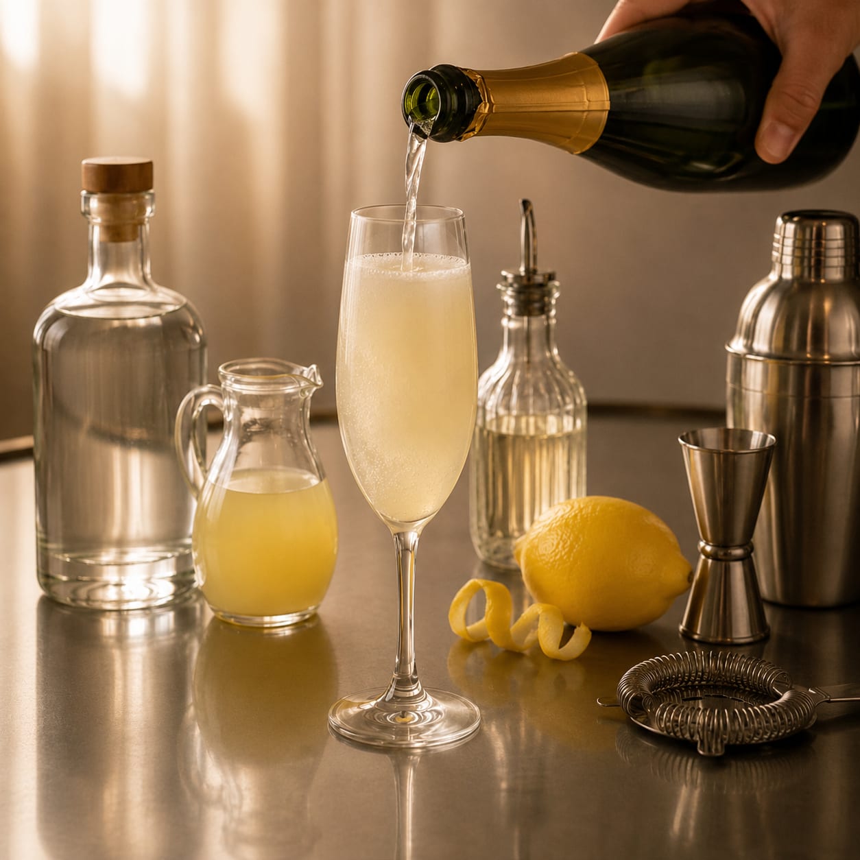 Step 4 — how to make French 75