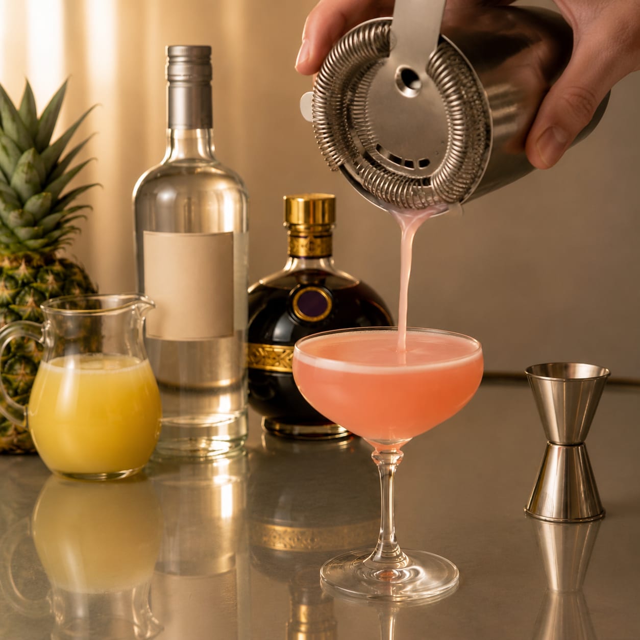 Step 4 — how to make French Martini