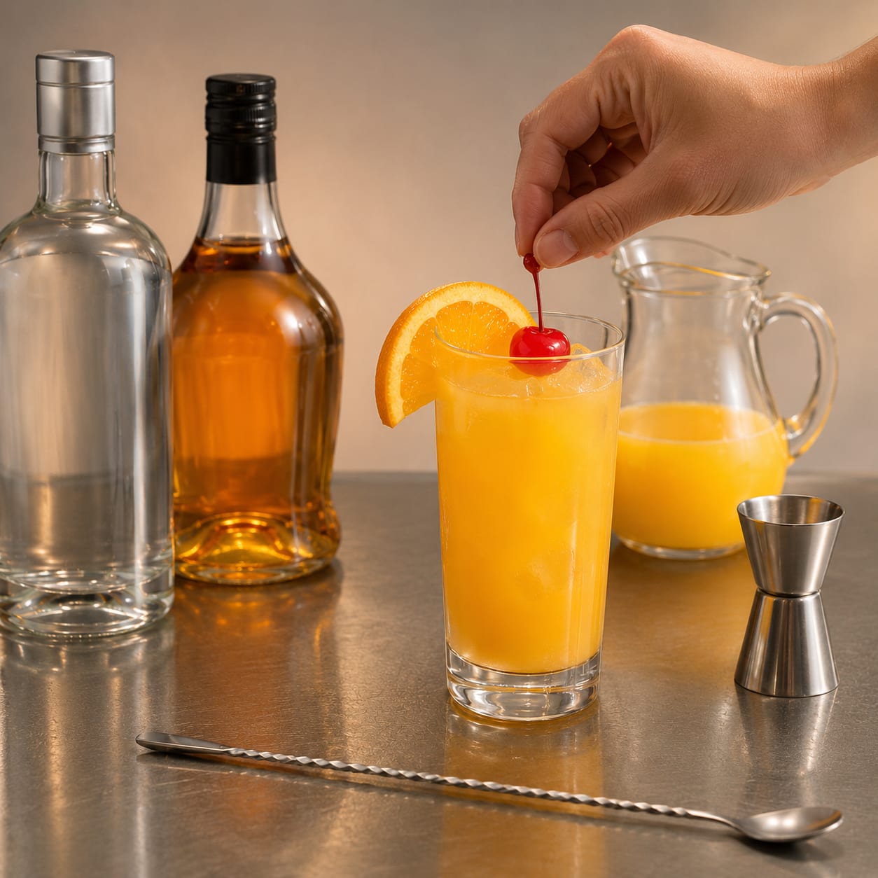 Step 5 — how to make Fuzzy Navel
