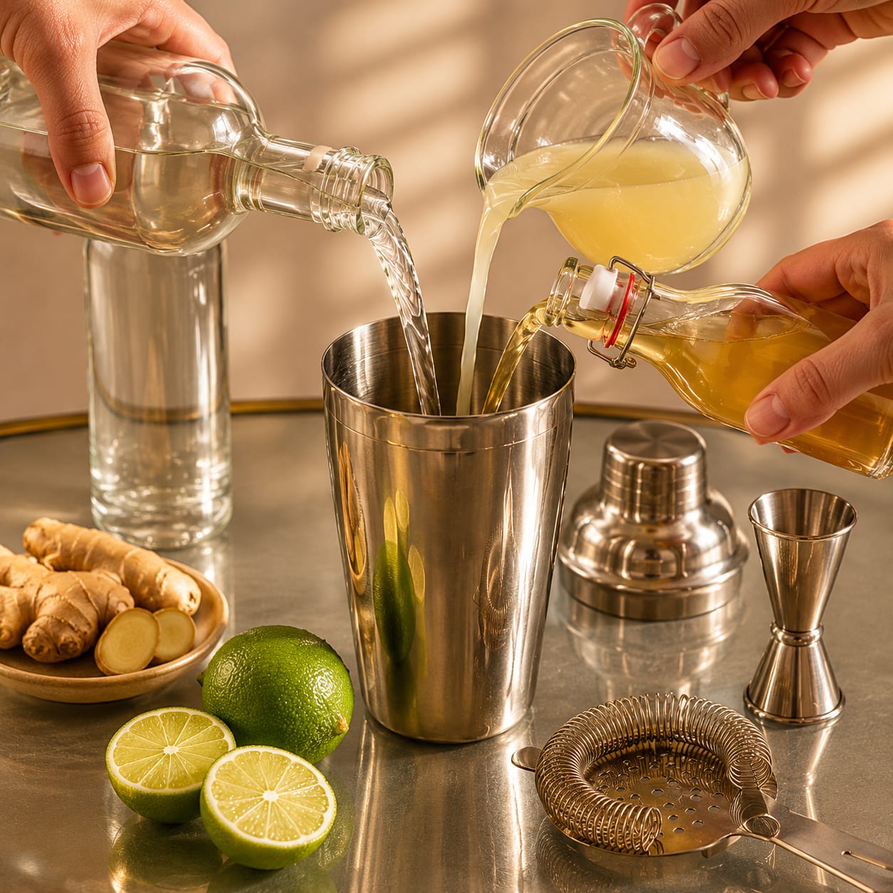 Step 2 — how to make Ginger Daiquiri