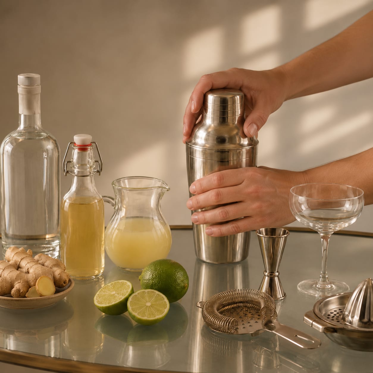 Step 3 — how to make Ginger Daiquiri