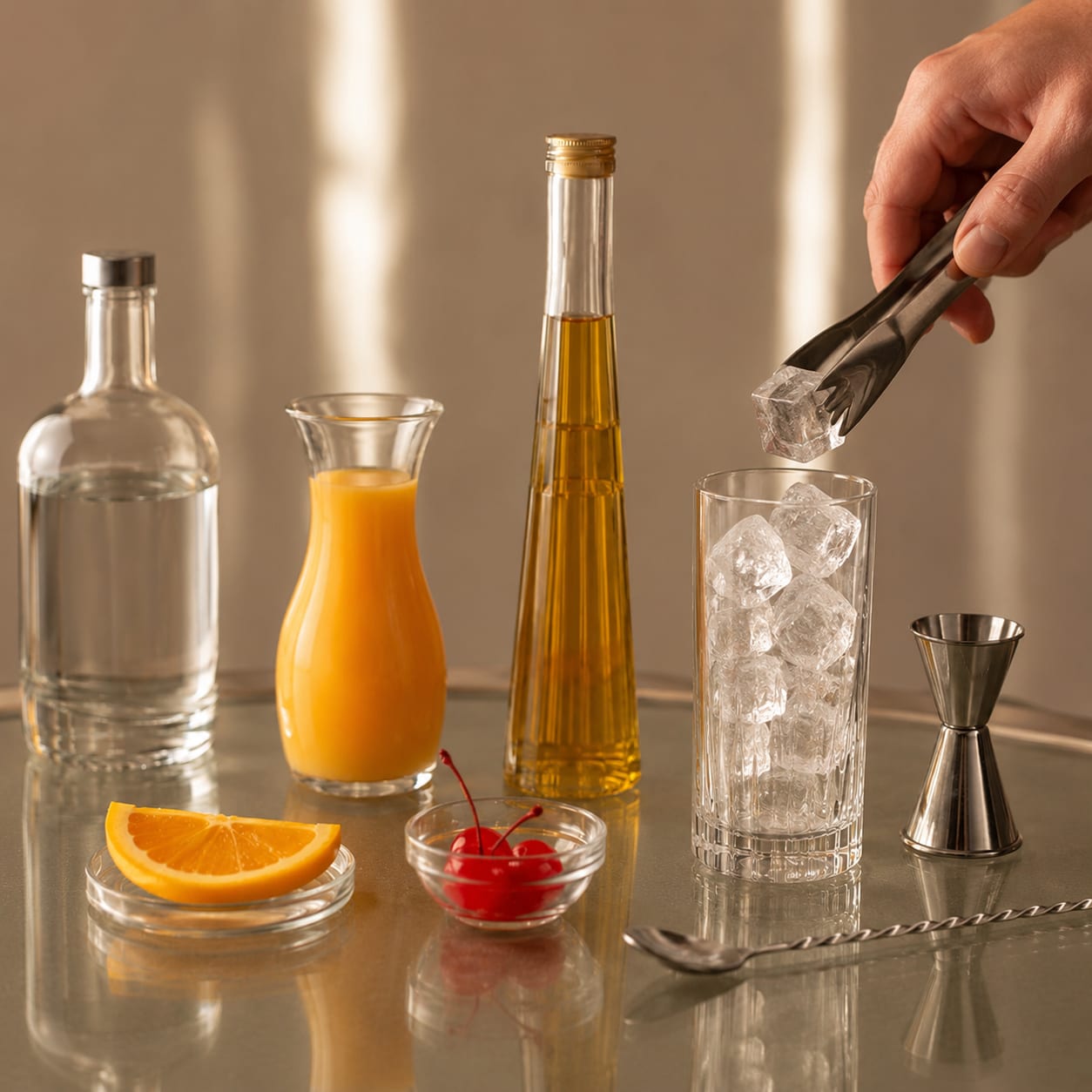 Step 1 — how to make Harvey Wallbanger