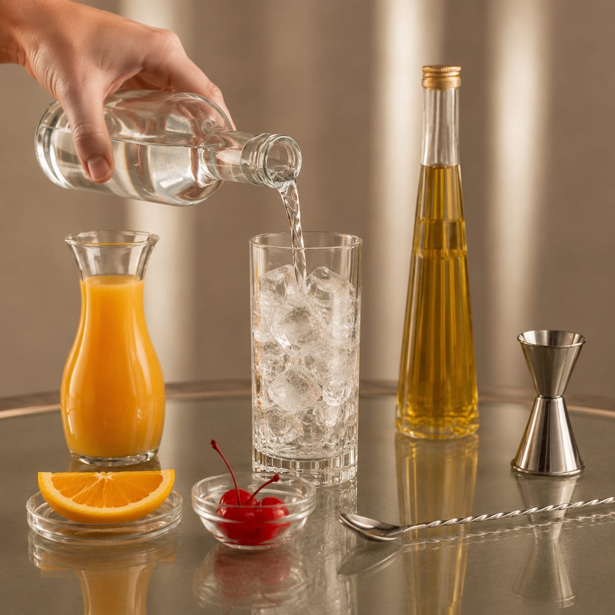 Step 2 — how to make Harvey Wallbanger