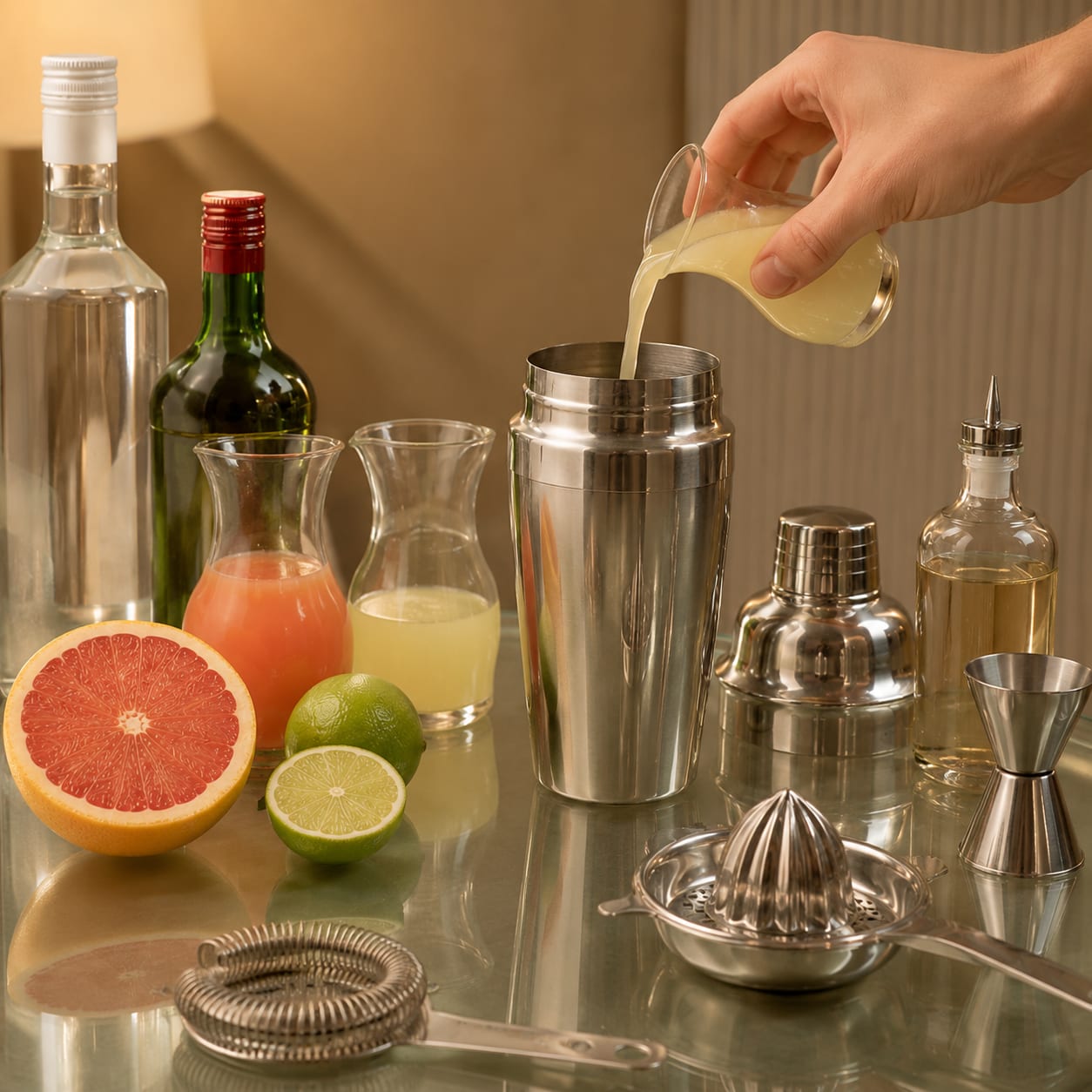 Step 1 — how to make Hemingway Daiquiri