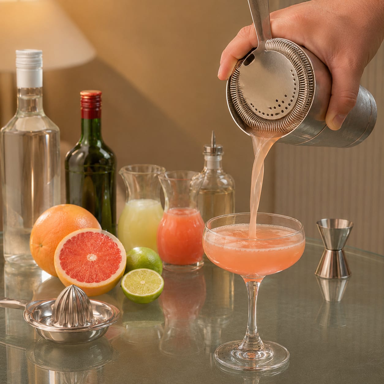 Step 4 — how to make Hemingway Daiquiri