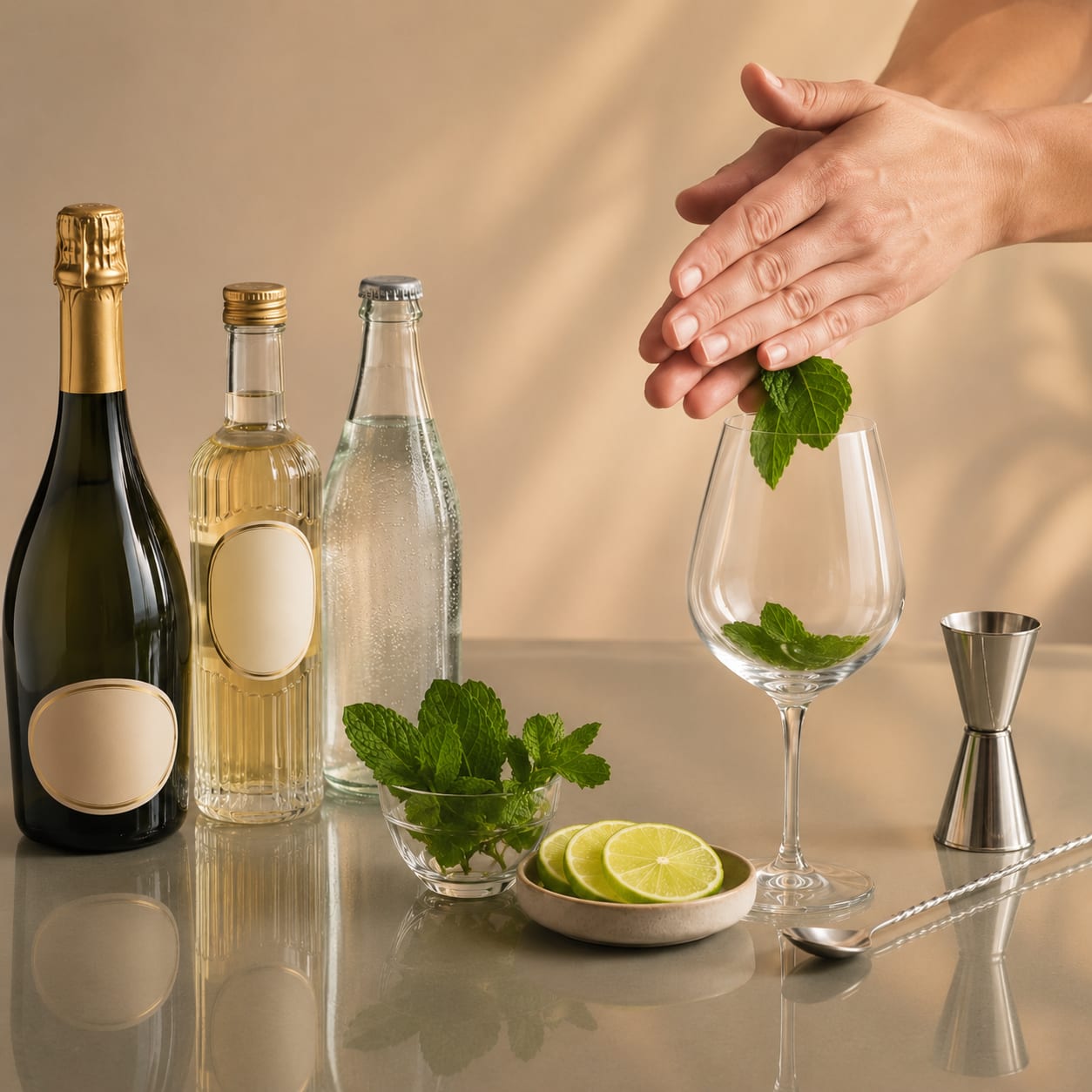 Step 1 — how to make Hugo Spritz