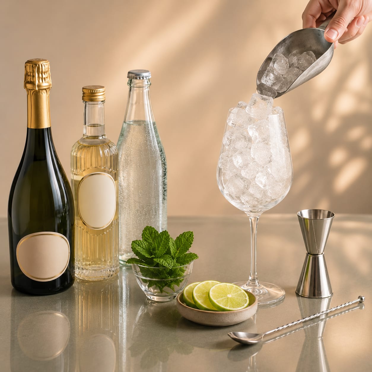 Step 3 — how to make Hugo Spritz