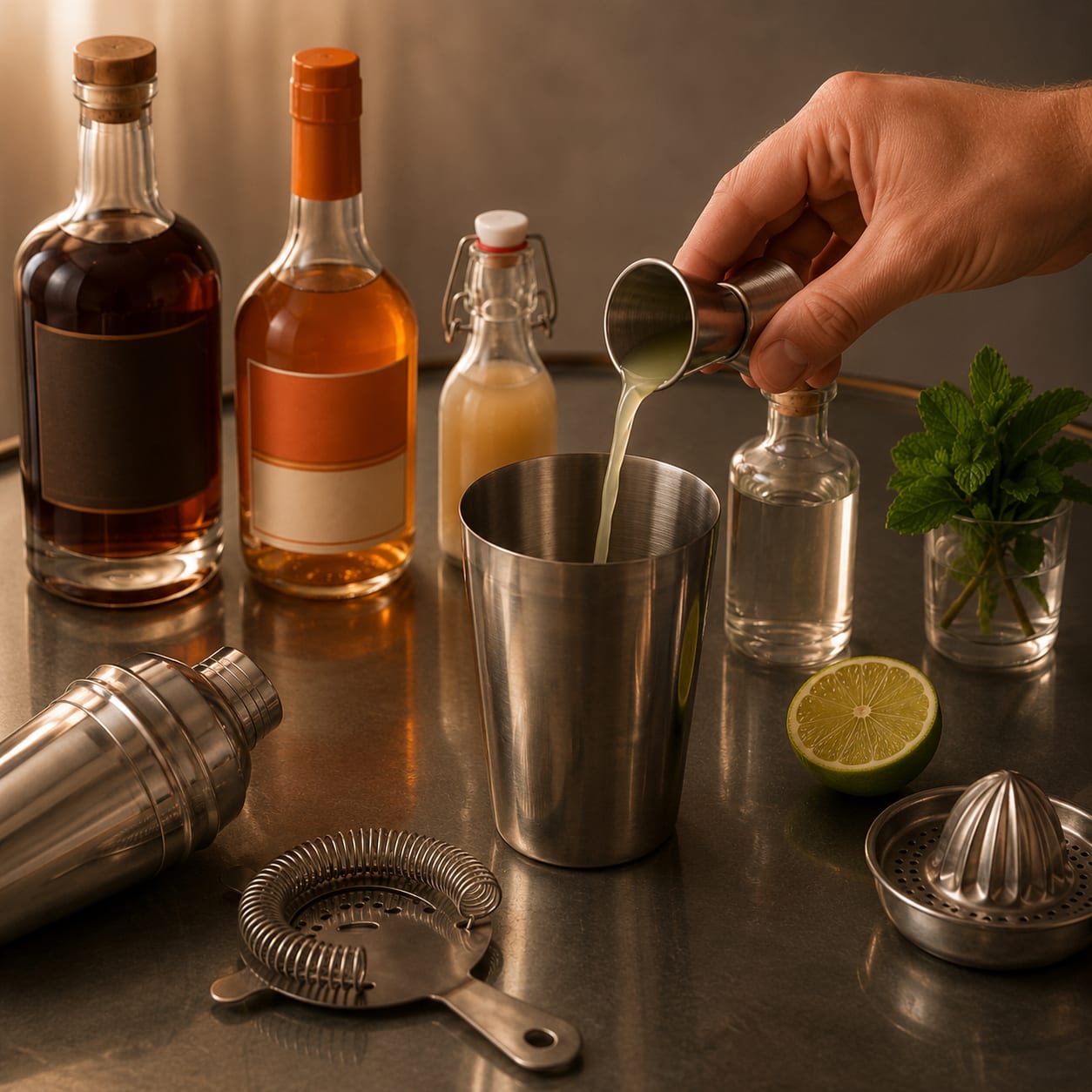 Step 1 — how to make IBA Tiki