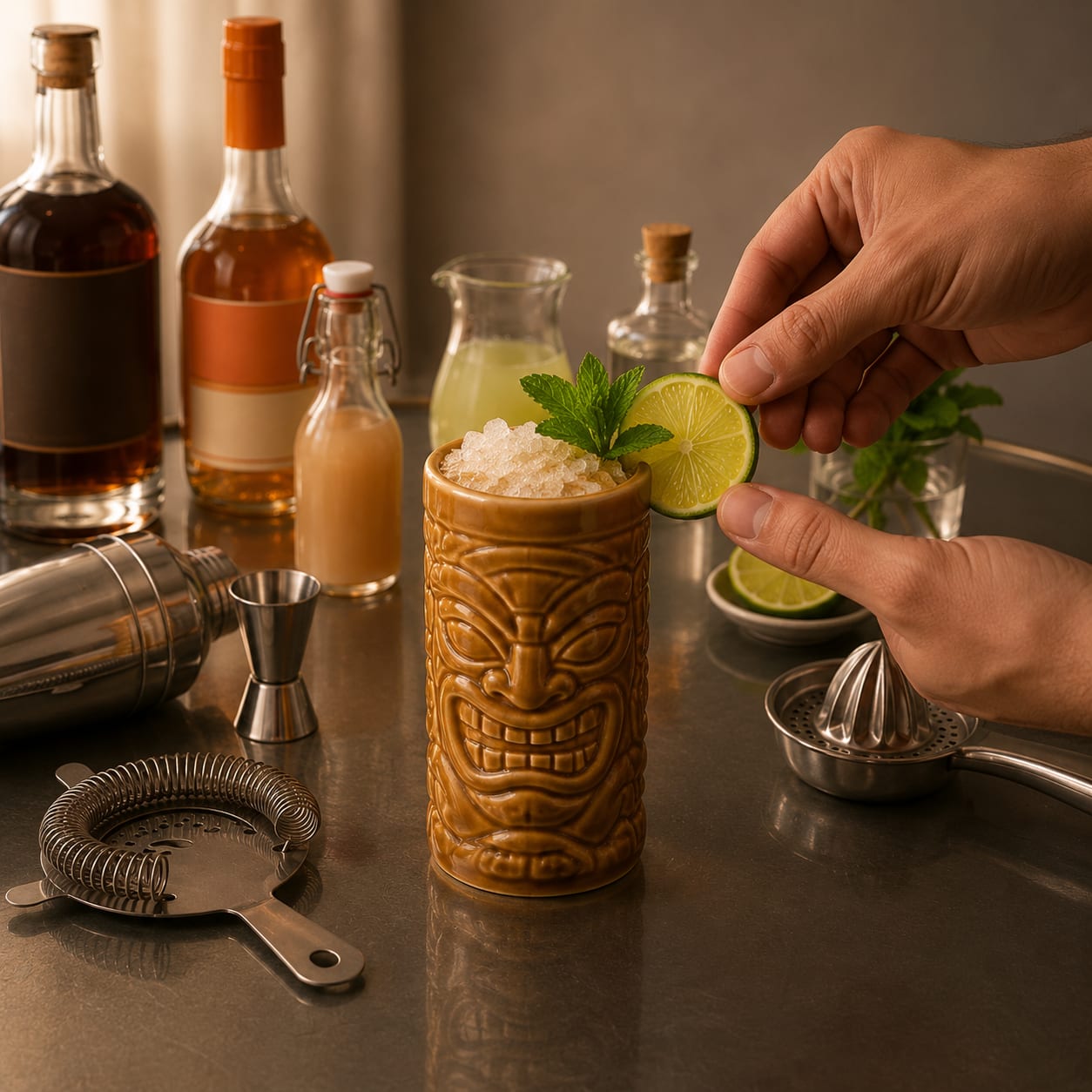 Step 5 — how to make IBA Tiki