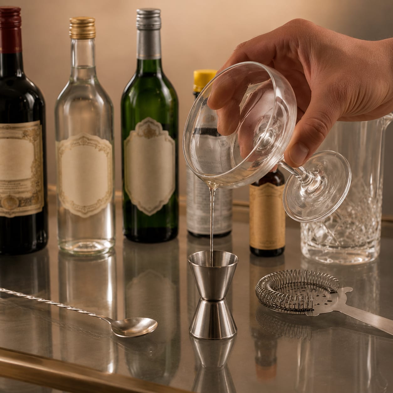 Step 1 — how to make Improved Gin Cocktail