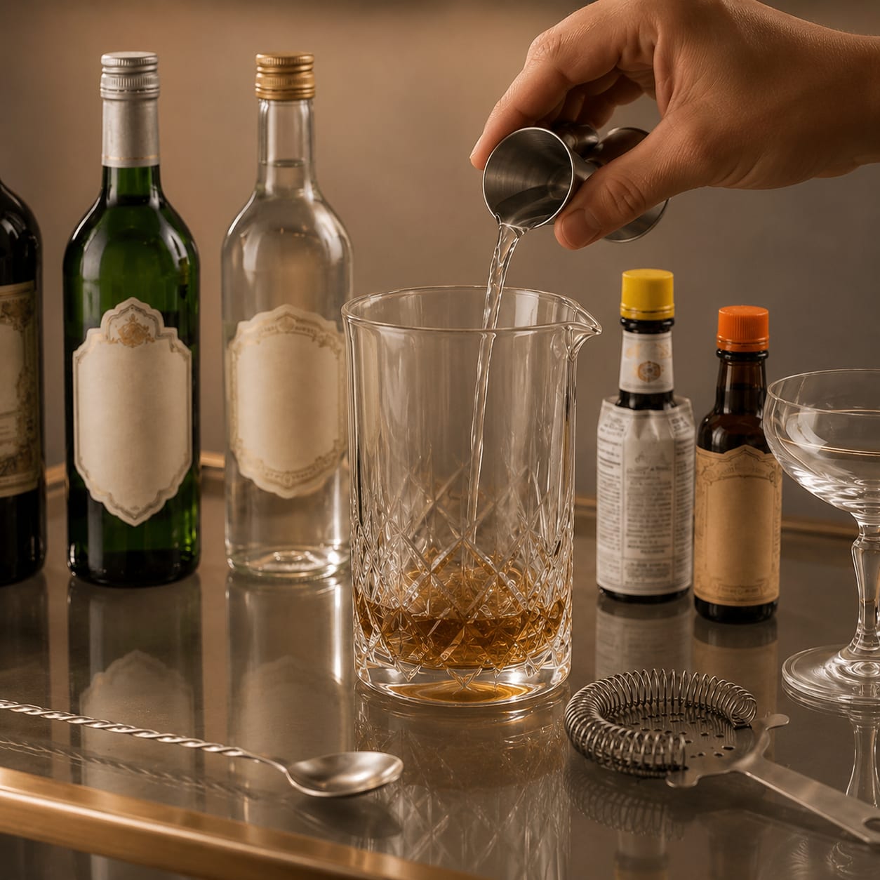 Step 2 — how to make Improved Gin Cocktail