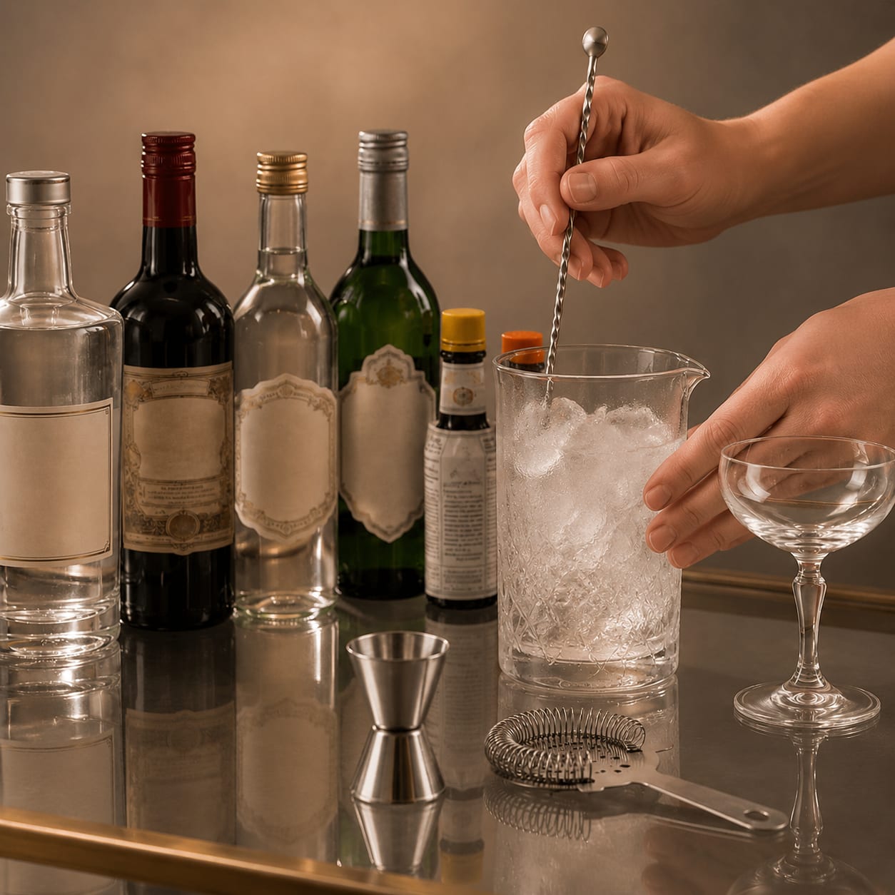 Step 3 — how to make Improved Gin Cocktail