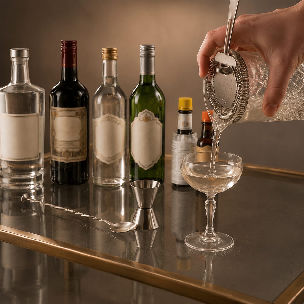 Step 4 — how to make Improved Gin Cocktail
